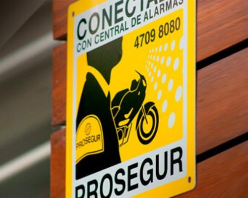 Placa de disuasion Prosegur Placa de disuasion Prosegur