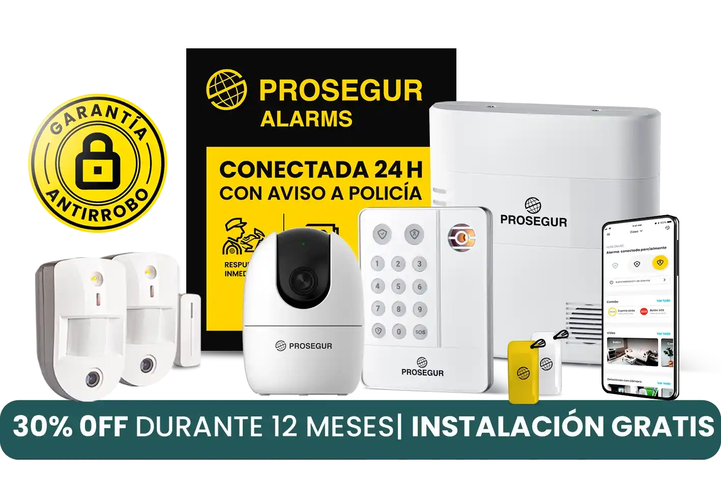 Kit Alarmas Prosegur Uruguay