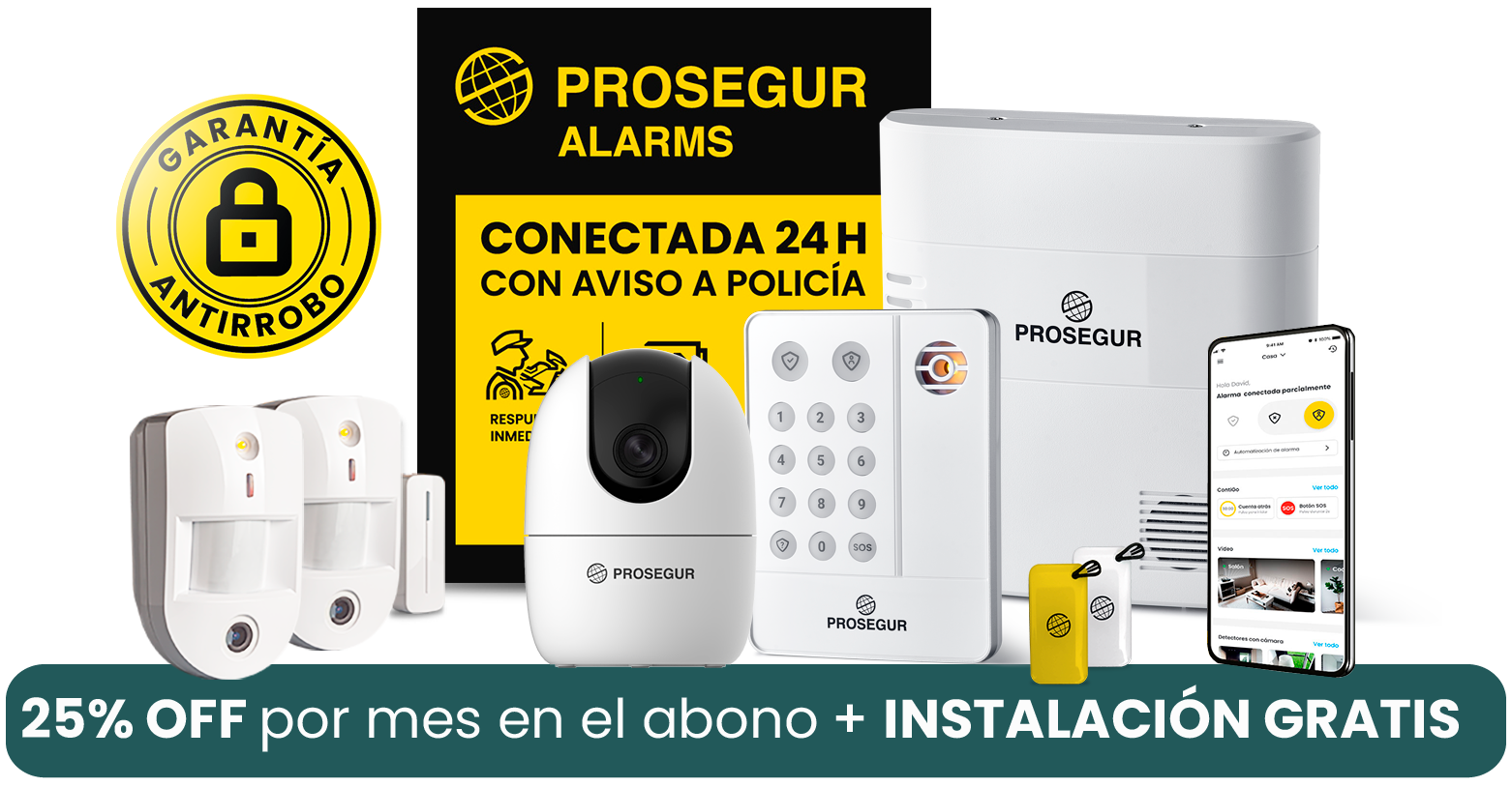 Kit Prosegur Alarmas Uruguay