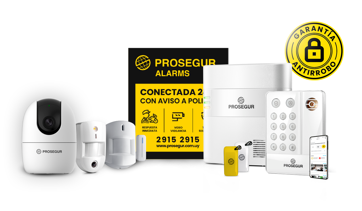 Kit Alarmas Prosegur Uruguay