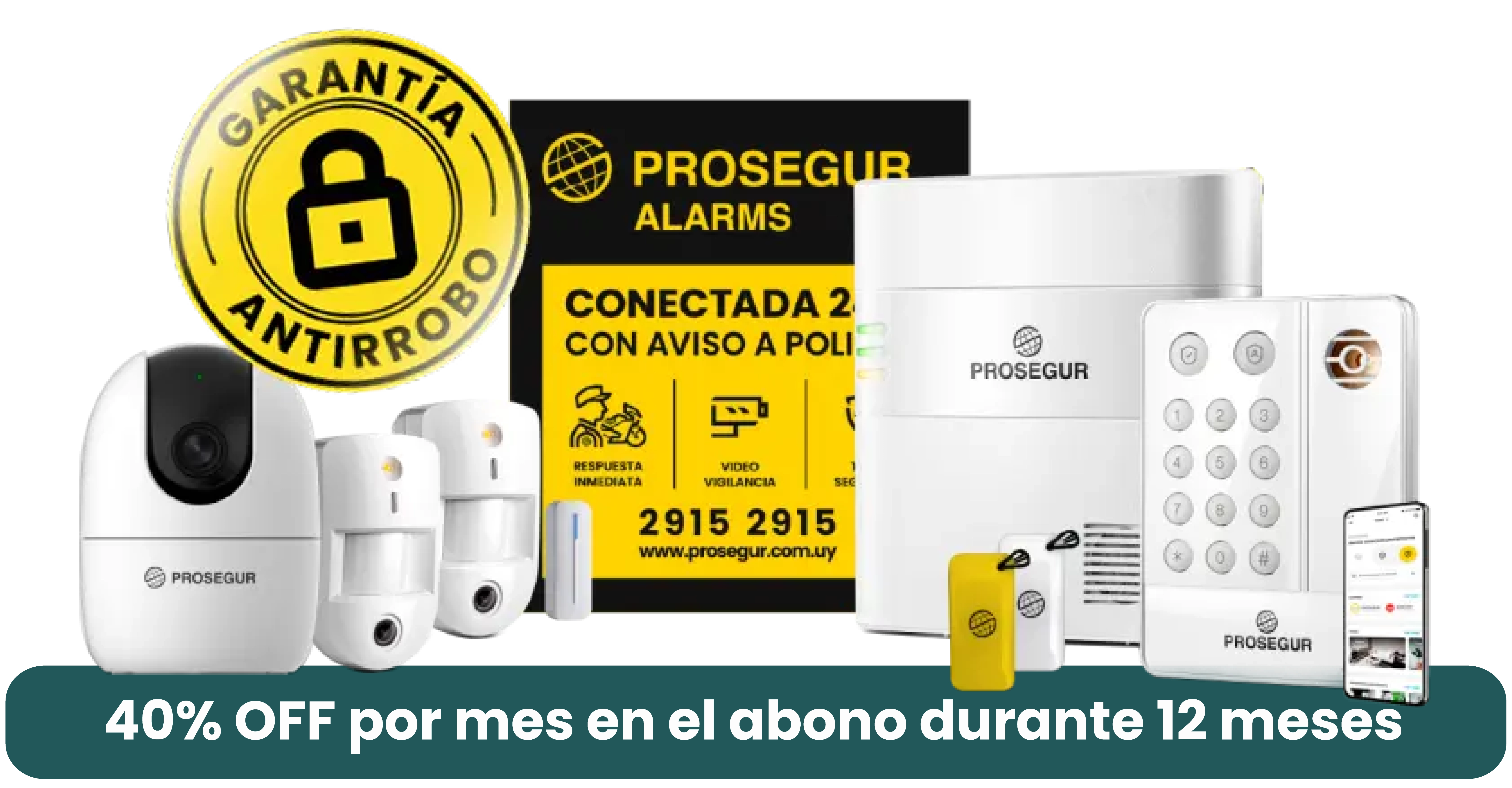 Kit Alarmas Prosegur Uruguay