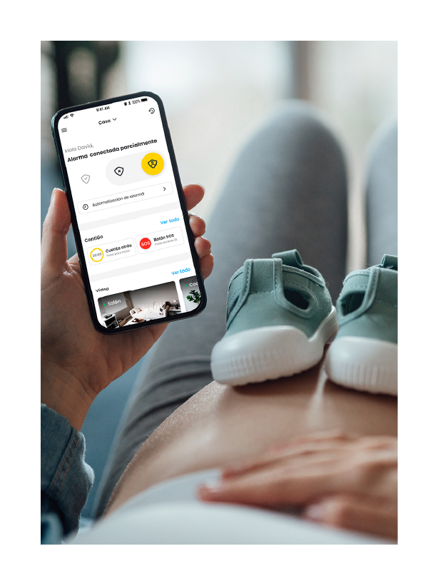 App Prosegur Smart Con la App Prosegur Smart puedes visualizar todo lo que ocurre en tu hogar desde tu celular, recibir alertas y gestionar tu alarma de forma sencilla.